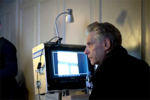 David Cronenberg on-set of A Dangerous Method